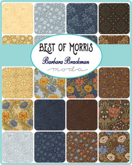 MODA, MORRIS MELODY, FE Bundle of 32 Fabrics - ELEGANTE VIRGULE CANADA