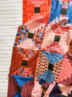 Penelope Handmade COURTHOUSE STEPS QUILT Kit in Fableism FINE & DANDY - ELEGANTE VIRGULE CANADA