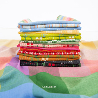 FABLEISM, Swedish Meadow, lot de 17 tissus (COLLECTION COMPLÈTE)