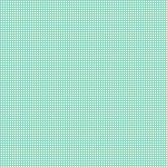 HEATHER ROSS Market, Gingham in Turquoise - by the half-meter