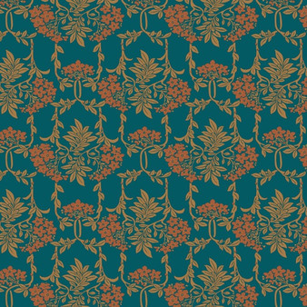 LIBERTY OF LONDON Quilting cotton, Mayflower Z in Green - ELEGANTE VIRGULE CANADA, Canadian Quilt Shop, Quilting cotton