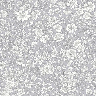 LIBERTY QUILTING, EMILY BELLE in Silver Birch - by the half-meter - ELEGANTE VIRGULE CANADA, Canadian Fabric Quilt Shop, Quilting Cotton