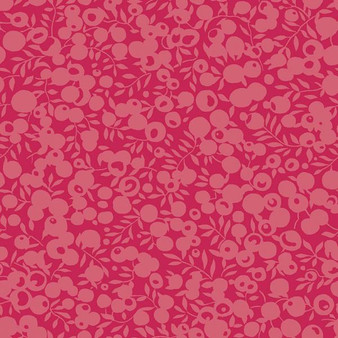 LIBERTY QUILTING, WILTSHIRE SHADOW in Raspberry - ELEGANTE VIRGULE CANADA, Canadian Fabric Quilt Shop, Quilting Cotton