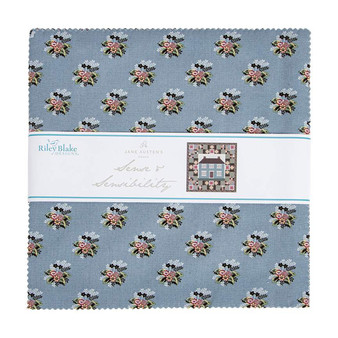 JANE AUSTEN Sense & Sensibility, 10" Stacker - ENTIRE COLLECTION - ELEGANTE VIRGULE CANADA, Canadian Fabric Quilt Shop, Quilting Cotton