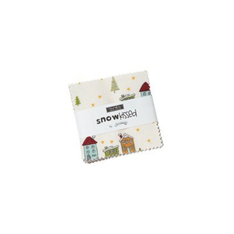 MODA SWEETWATER Snowkissed, Mini-Charm Pack 2.5" - ENTIRE COLLECTION - ELEGANTE VIRGULE CANADA, CANADIAN FABRIC QUILT SHOP, Montreal Quebec, Quilting Cotton