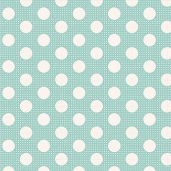 TILDA Medium Dots in Teal, 100% Cotton. TILDA BASICS, Elegante Virgule Canada