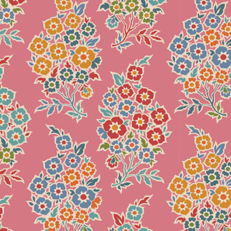 TILDA PIE IN THE SKY, WillyNilly in Pink - Elegante Virgule Canada, Canadian Fabric Quilt Shop, Montreal, Quebec, Quilting Cotton