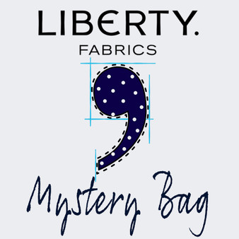 LIBERTY Fabrics Mystery Bag - COOL Colors 1 lbs / 450g - ELEGANTE VIRGULE CANADA