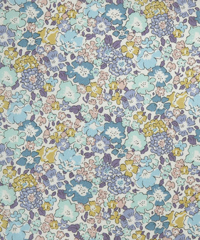 LIBERTY OF LONDON - MICHELLE D Purple 100% Cotton Tana Lawn, Per Half-Meter,  CANADIAN SHOP. LIBERTY IN CANADA, Elegante Virgule