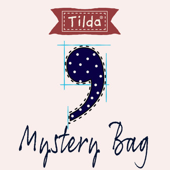 TILDA Fabrics Mystery Bag - Warm Colors 1 lbs / 450g - ELEGANTE VIRGULE CANADA