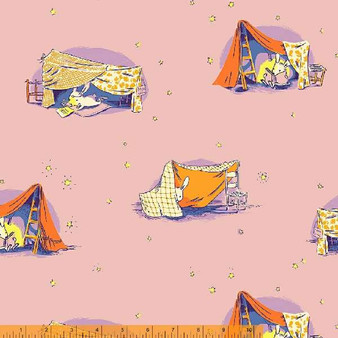 WINDHAM FABRICS, HEATHER ROSS Lucky Rabbit, Quilt Tent in Lilac - ELEGANTE VIRGULE CANADA