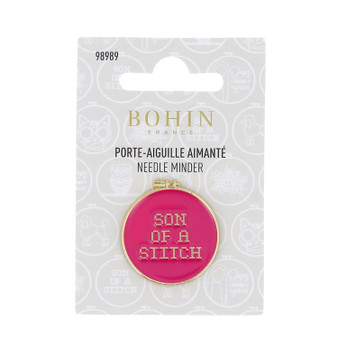 BOHIN FRANCE, Son Of a Stitch, Enamel Needle Minde - ELEGANTE VIRGULE CANADA
