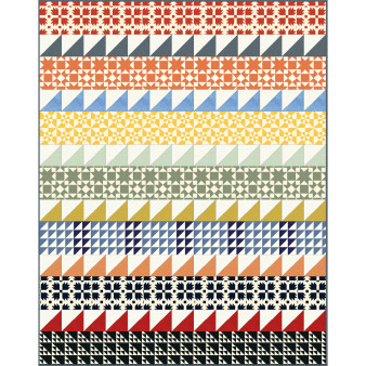 WINDHAM FABRICS, WHISTLER STUDIOS, Perfect Points II, MAKING A POINT QUILT KIT - ELEGANTE VIRGULE CANADA