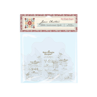 JANE AUSTEN 250th Anniversary Quilt Accessories, Sew Simple Shapes by Lori Holt (29 Templates) STT-42598 - ELEGANTE VIRGULE CANADA