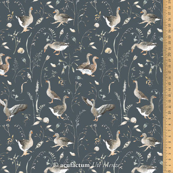 ACUFACTUM Automne/Hiver, Oies grises - ELEGANTE VIRGULE CANADA, Acufactum Fabrics