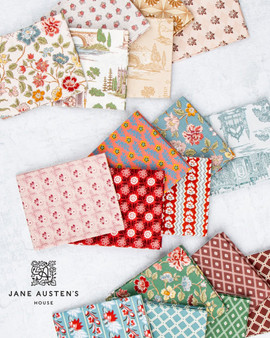 Riley Blake Designs,JANE AUSTEN, Northanger Abbey, FE Bundles of 18 fabrics (ENTIRE COLLECTION) - ELEGANTE VIRGULE CANADA