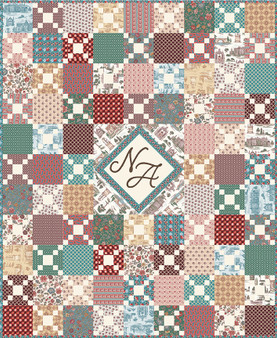 Riley Blake Designs, JANE AUSTEN, Northanger Abbey Quilt KIT - ELEGANTE VIRGULE CANADA