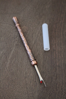 Metal Vintage Engraved Seam Ripper in Antique Copper - NNK Never Not Knitting, ELEGANTE VIRGULE CANADA