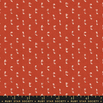 RUBY STAR SOCIETY, WARP & WEFT Wovens , FLICKER in Persimmon by Alexia Marcelle Abegg - ELEGANTE VIRGULE CANADA, CANADIAN FABRIC SHOP, QUILTING COTTON