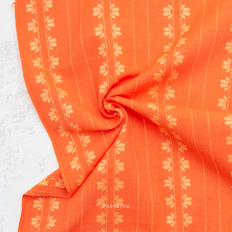 FABLEISM, Fine and Dandy, Deco Stripe in Firecracker - ELEGANTE VIRGULE CANADA