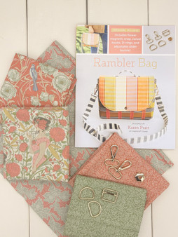 Rambler Bag Kit in TILDA Songbird Red - Elegante Virgule Canada