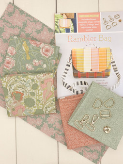 Rambler Bag Kit in TILDA Songbird Geen- Elegante Virgule Canada