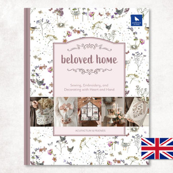 ACUFACTUM, Beloved Home Book - ELEGANTE VIRGULE CANADA, Acufactum Fabrics