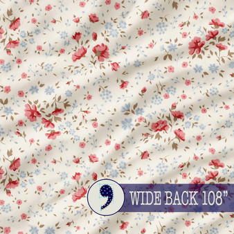 TILDA 108" WIDEBACK, Ellie Red / Slate  - Elegante Virgule Canada