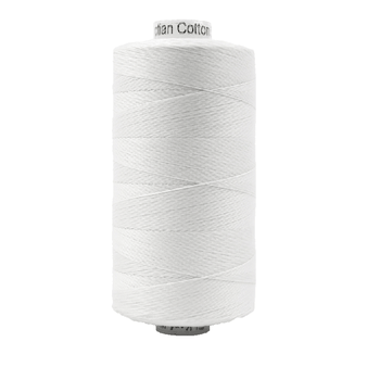 WONDERFIL Konfetti™ Cotton 50wt, KT100 White - Wonderfil Specialty Thread, Elegante Virgule Canada