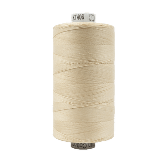 Coton WONDERFIL Konfetti™ 50wt, KT406 Ivoire - Wonderfil Specialty Thread, Elegante Virgule Canada