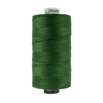 WONDERFIL Konfetti™ Cotton 50wt, KT704 Dark Xmas Green - Wonderfil Specialty Thread, Elegante Virgule Canada
