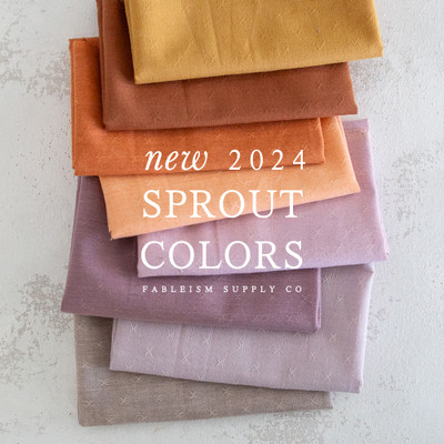 Sprout Wovens new colors are arriving this Spring!