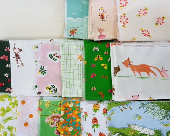 Tissus Windham, Studio Edit Heather Ross - Élégante Virgule Canada