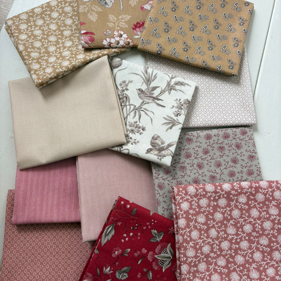 MODA, FRENCH GENERAL - Joie de Vivre, FE Bundle of 12 fabrics - Elegante Virgule Canada