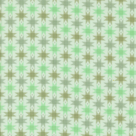 MODA, Elizabeth Hartman, POPCORN in Aqua 51281-17, by the half-meter