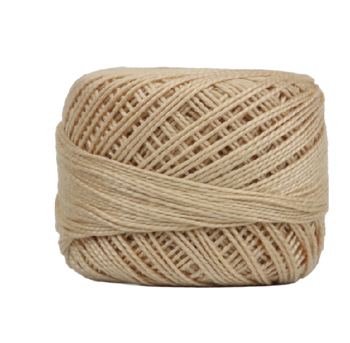 WONDERFIL Vicky McCarty, Eleganza™ Perle Cotton 8wt, 2141 Amande blanchie