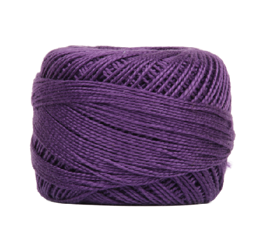 WONDERFIL Vicky McCarty, Eleganza™ Coton Perlé 8wt, 2155 Fig