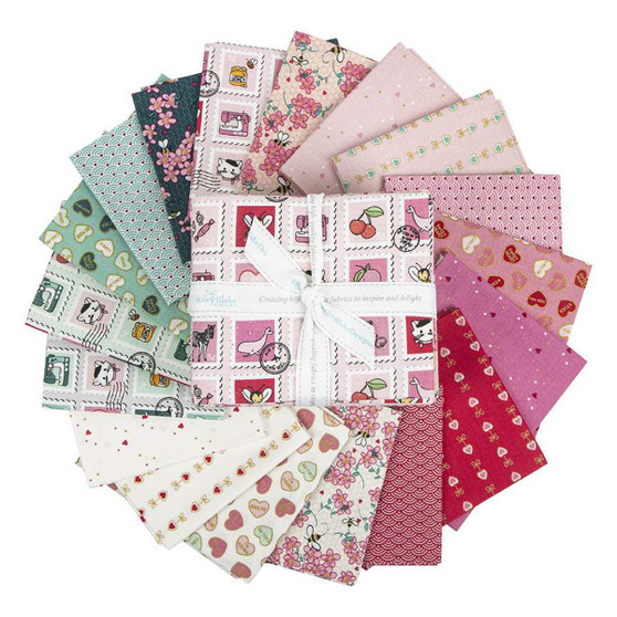 ***End of bolt 41'' (104 cm)*** MINT FOR YOU, Main Stamps in Blush