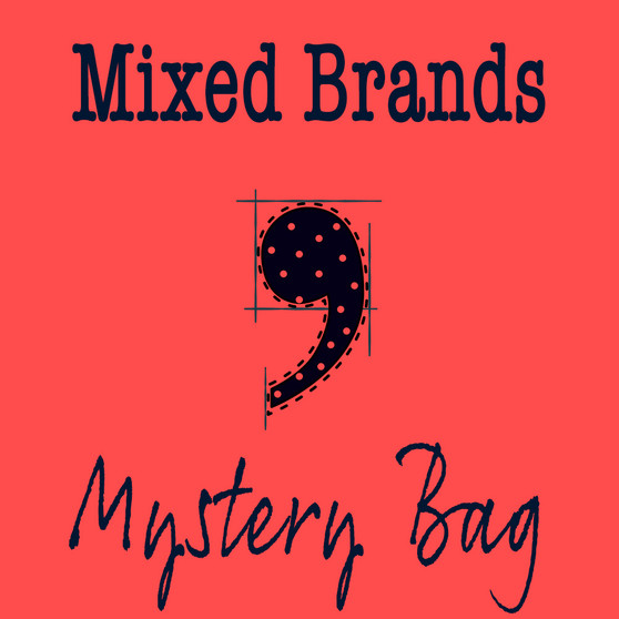 Mystery Bag MIXED BRANDS - RED Fabrics 1 lbs / 450g - ELEGANTE VIRGULE CANADA