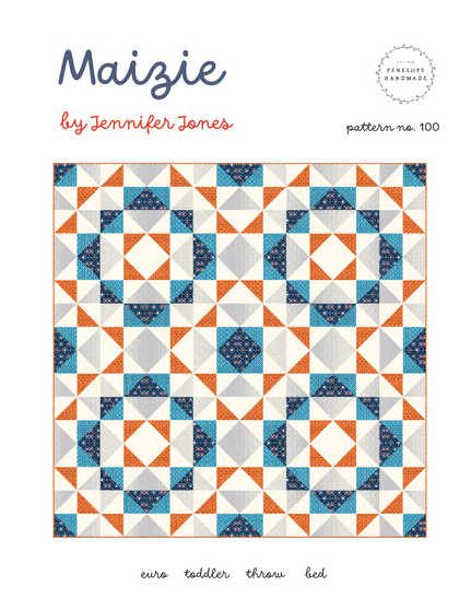 Penelope Handmade MAIZIE Quilt Paper Pattern - ELEGANTE VIRGULE CANADA