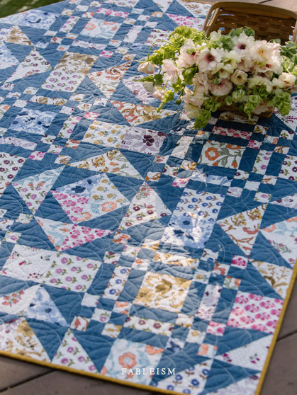 Penelope Handmade GABLES QUILT Kit in Fableism Fabrics - ELEGANTE VIRGULE CANADA