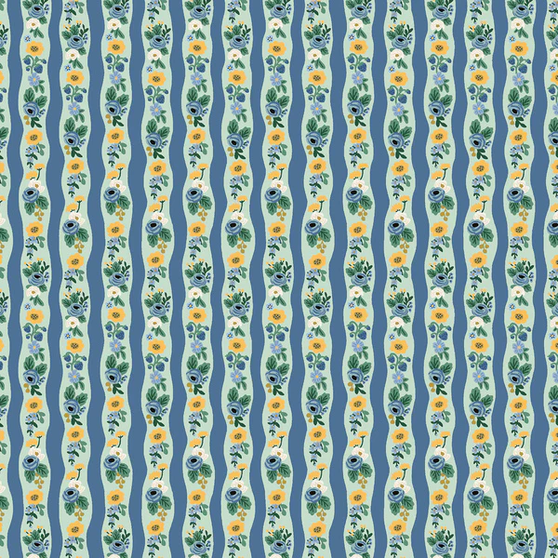 RIFLE PAPER CO, ORCHARD, Climbing Roses in Mint - ELEGANTE VIRGULE CANADA