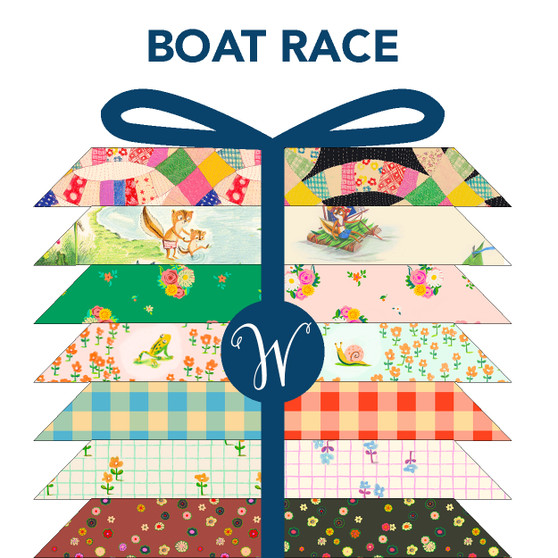 Windham Fabrics, HEATHER ROSS Boat Race - ELEGANTE VIRGULE CANADA