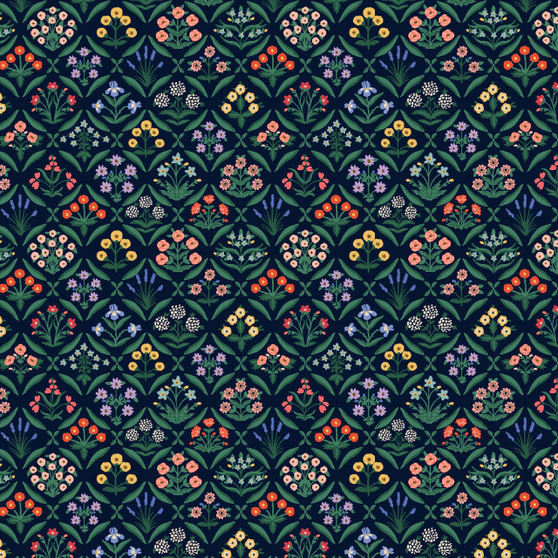 RIFLE PAPER CO, VINTAGE GARDEN - ELEGANTE VIRGULE CANADA, Canadian Fabric Quilt Shop, Quilting Cotton