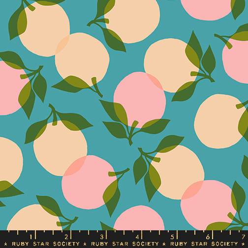 RUBY STAR SOCIETY, JUICY by Melody Miller, Tumbling in Dark Turquoise - ELEGANTE VIRGULE CANADA