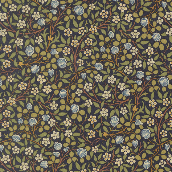 MODA, MORRIS MUSE par Barbara Brackman dans Twilight, Clover 13385-14