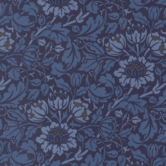 MODA, MORRIS MUSE par Barbara Brackman dans Twilight, Flowering Scroll 13384-14