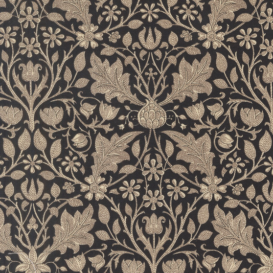 MODA, MORRIS MUSE by Barbara Brackman in Ebony, Triple Net 13383-17