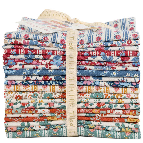 TILDA VILLAGE LIFE, Fat Quarter Bundle of 20 Fabrics (MAIN COLLECTION)