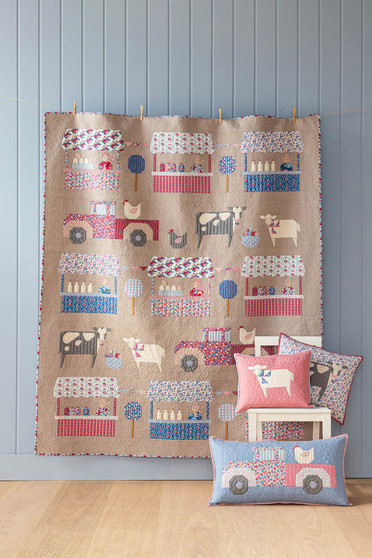 TILDA VILLAGE LIFE Farmers Market Quilt KIT - Mouse - Elegante Virgule Canada